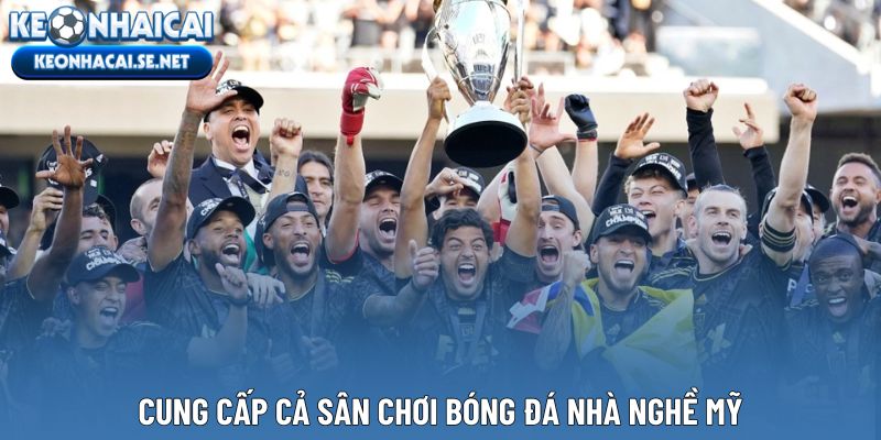 Cung cấp cả sân chơi bóng đá Nhà nghề Mỹ